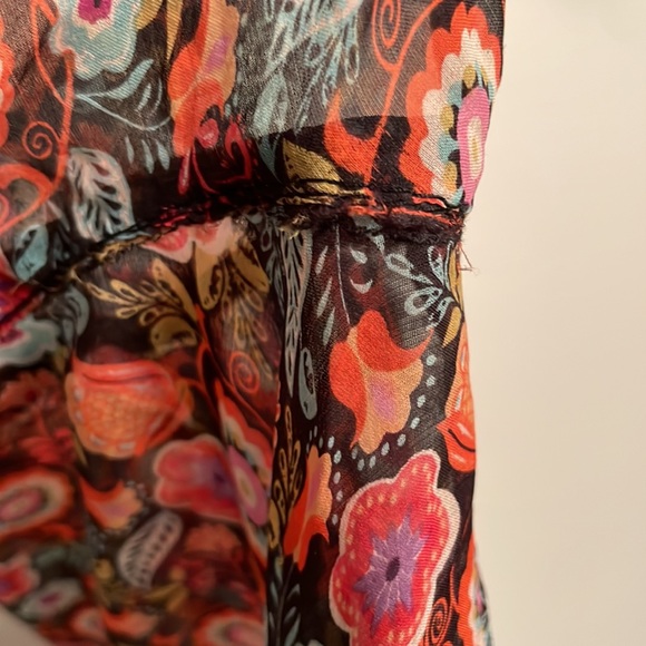 100% Silk Walter Ombré fall floral 😍🍁🌻 - Picture 5 of 11